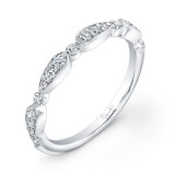 Uneek Antique-Inspired Diamond Wedding Band - UWB014 photo