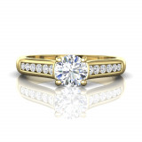 Martin Flyer 14k Yellow Gold FlyerFit Engagement Ring photo