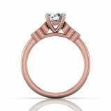 Martin Flyer 14k Rose Gold FlyerFit Engagement Ring photo3