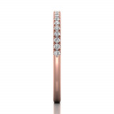 Martin Flyer 14k Rose Gold FlyerFit Wedding Band photo4