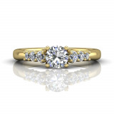 Martin Flyer 14k Yellow Gold FlyerFit Engagement Ring photo