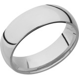 Lashbrook Titanium 7mm Men's Wedding Band - 7D+POLISH photo