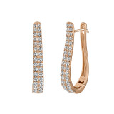 Uneek Diamond Earrings - LVEW080R photo