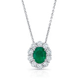 Uneek Emerald Diamond Pendant - LVN1015SOVGEM photo