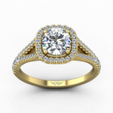 Martin Flyer 14k Yellow Gold FlyerFit Engagement Ring photo2