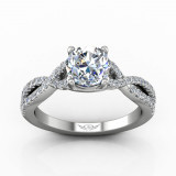 Martin Flyer Platinum FlyerFit Engagement Ring photo2