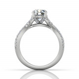 Martin Flyer Platinum FlyerFit Engagement Ring photo3