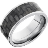 Lashbrook Titanium 9mm Men's Wedding Band - C9F17_CF+POLISH photo