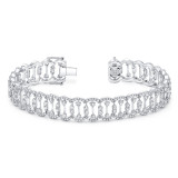 Uneek Coralline Open Lace Diamond Bracelet - LVBRW322W photo