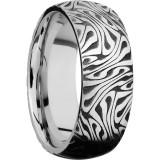 Lashbrook Cobalt Chrome 8mm Men's Wedding Band - CC8D_LCVESCHER1+SATIN photo2