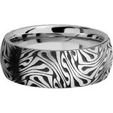 Lashbrook Cobalt Chrome 8mm Men's Wedding Band - CC8D_LCVESCHER1+SATIN photo3