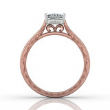 Martin Flyer Two Tone 14k Gold FlyerFit Engagement Ring photo3