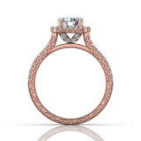 Martin Flyer 14k Rose Gold FlyerFit Engagement Ring photo3