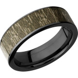 Lashbrook Black Cobalt chrome 7mm Men's Wedding Band - Z7F16_MOCBL+POLISH photo