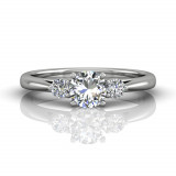Martin Flyer 14k White Gold FlyerFit Engagement Ring photo