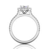 Martin Flyer Platinum FlyerFit Engagement Ring photo3