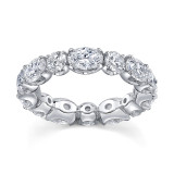 Uneek Oval Diamond Eternity Ring - LVBE169OVRD-4CT photo