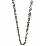 Freida Rothman Double Strand Black Chain 27" - CHAIN27" photo