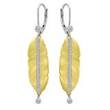 Meira T 14k Yellow Gold with Diamonds Earrings photo
