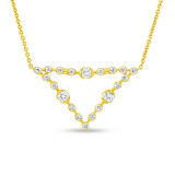 Uneek Fashion Diamond Pendant - pn044 photo