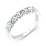 Uneek Round Diamond Wedding Band - RB027U photo