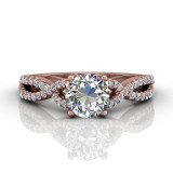 Martin Flyer 14k Rose Gold FlyerFit Engagement Ring photo