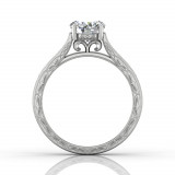 Martin Flyer 14k White Gold FlyerFit Engagement Ring photo3
