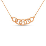 Uneek Cascade Diamond Necklace - LVNW4201R photo