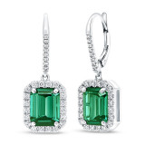 Uneek Precious Green Tourmaline Earrings - ER200GTU photo