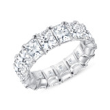 Uneek Radiant Diamond Eternity Ring - ETRAD4PRC-800 photo