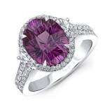 Uneek Oval Umbalite Diamond Fashion Ring - LVS1073OVUM photo