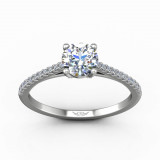 Martin Flyer Platinum FlyerFit Engagement Ring photo2