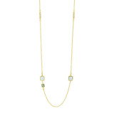 Freida Rothman Ocean Azure 36" Station Necklace - RSYZMN03-36 photo