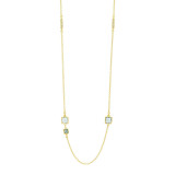 Freida Rothman Ocean Azure 36" Station Necklace - RSYZMN03-36 photo