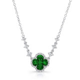 Uneek Emerald Diamond Pendant - LVNLG2894E photo