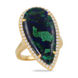 Doves Terra 18k Yellow Gold Diamond Ring - R7147AMC photo