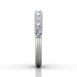 Martin Flyer 14k White Gold FlyerFit Wedding Band photo4