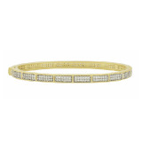 Freida Rothman Pave Hinge Bangle - PYZB080204B-H photo