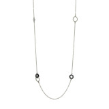 Freida Rothman Twisted Cable Link Long Necklace - IFPKZN61-36 photo