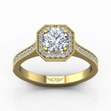 Martin Flyer 14k Yellow Gold FlyerFit Engagement Ring photo2
