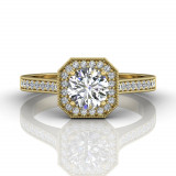 Martin Flyer 14k Yellow Gold FlyerFit Engagement Ring photo