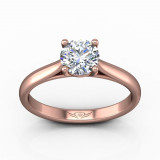 Martin Flyer 14k Rose Gold FlyerFit Engagement Ring photo2