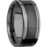 Lashbrook Black Tungsten 9mm Men's Wedding Band - CT09TG142+POLISH photo2