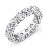 Uneek Round Diamond Eternity Band - ETRB600 photo