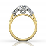 Martin Flyer Two Tone 14k Gold FlyerFit Engagement Ring photo3