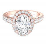 Martin Flyer 18k Rose Gold FlyerFit Engagement Ring photo