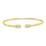 Uneek Stackable Diamond Bangle - BR0814U photo