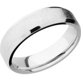 Lashbrook Cobalt Chrome 6mm Men's Wedding Band - CC6B+STONE_POLISH photo