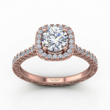 Martin Flyer 18k Rose Gold FlyerFit Engagement Ring photo2