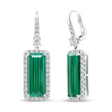 Uneek Precious Indicolite Tourmaline Earrings - ER004INTOURU photo